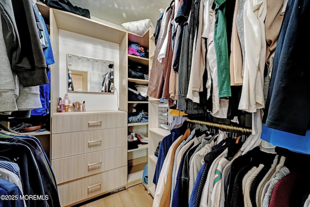 15 Evan Dr, Morganville, NJ 07751 - walk in closet featuring wood finished floors