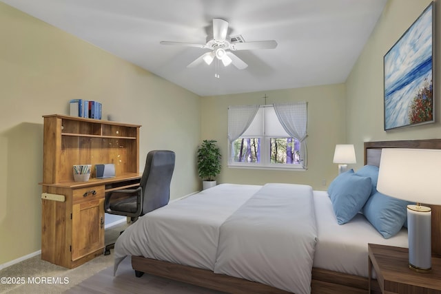 3 Tudor Ct, Brick, NJ 08723 - bedroom with baseboards and ceiling fan