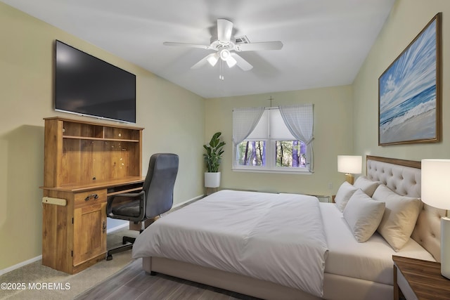 3 Tudor Ct, Brick, NJ 08723 - carpeted bedroom featuring baseboards and a ceiling fan