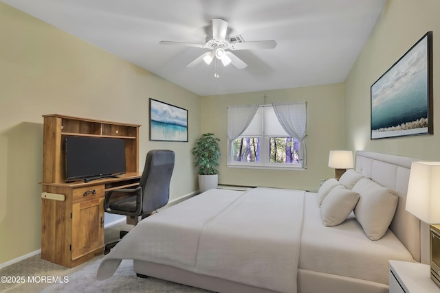 3 Tudor Ct, Brick, NJ 08723 - carpeted bedroom featuring ceiling fan and baseboards