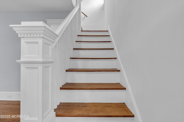 191 State Route 35, Red Bank, NJ 07701 - stairs with wood finished floors