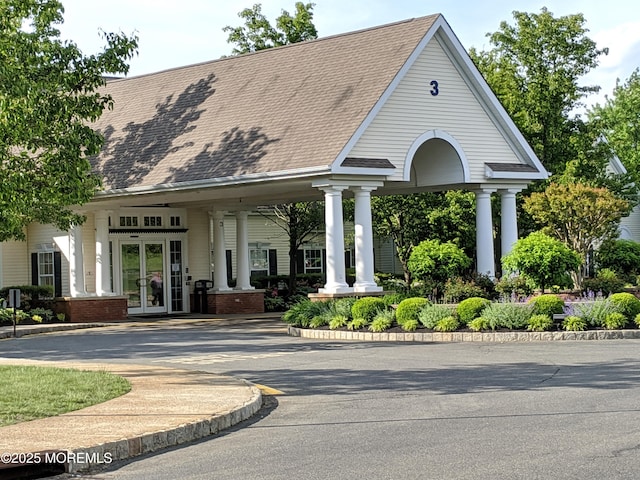 view of property