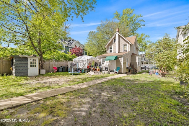 912 Sunset Ave, Asbury Park, NJ 07712 - view of yard with a shed and an outbuilding