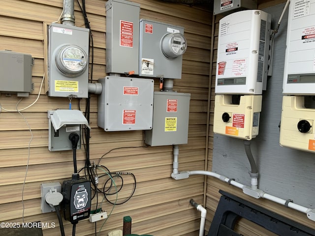 view of utility room