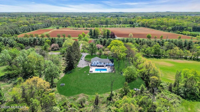 115 Phalanx Rd, Colts Neck, NJ 07722 - aerial view featuring a rural view and a forest view