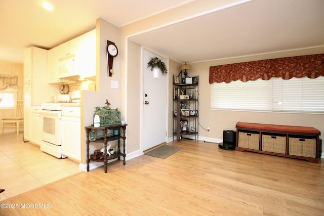 155 Wren Way, Freehold, NJ 07728 - interior space featuring light wood-style flooring and baseboards