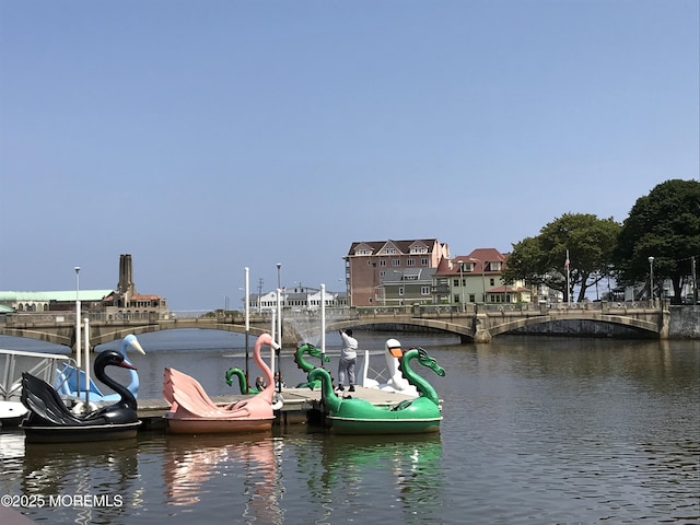 90 Oak Ln, Eatontown, NJ 07724 - dock featuring a water view