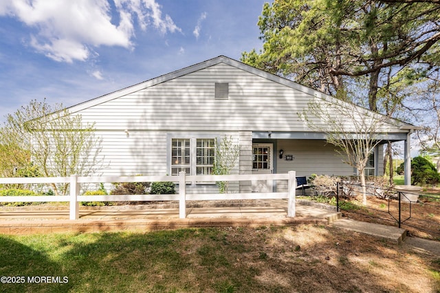 436A New Castle Ct, Manchester, NJ 08759 - view of front of home with fence