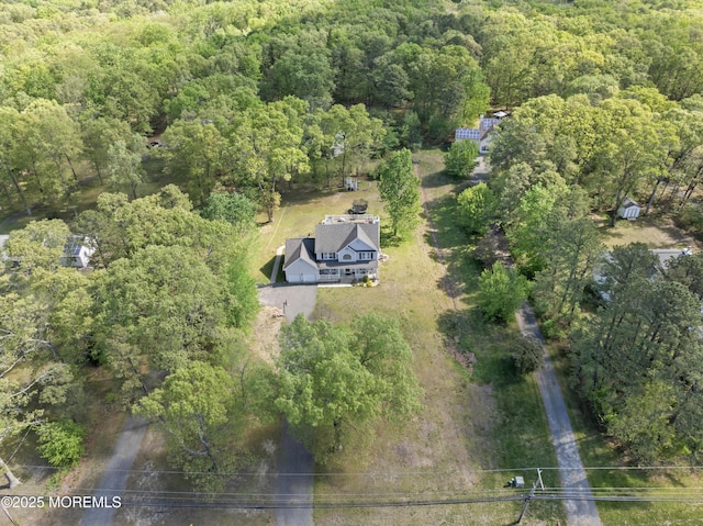 649 Toms River Rd, Jackson, NJ 08527 - view of property location with a heavily wooded area
