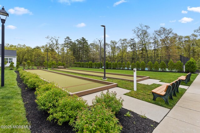 view of home's community with a game area
