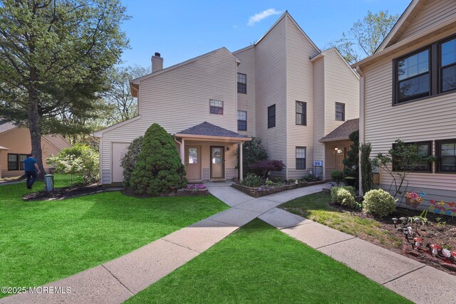 71 Verbena Ct, Jackson, NJ 08527 - multi unit property with a chimney, a shingled roof, and a front lawn