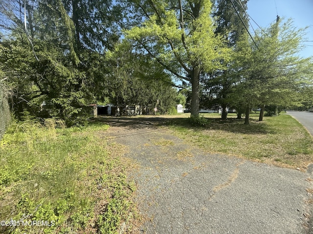 view of road