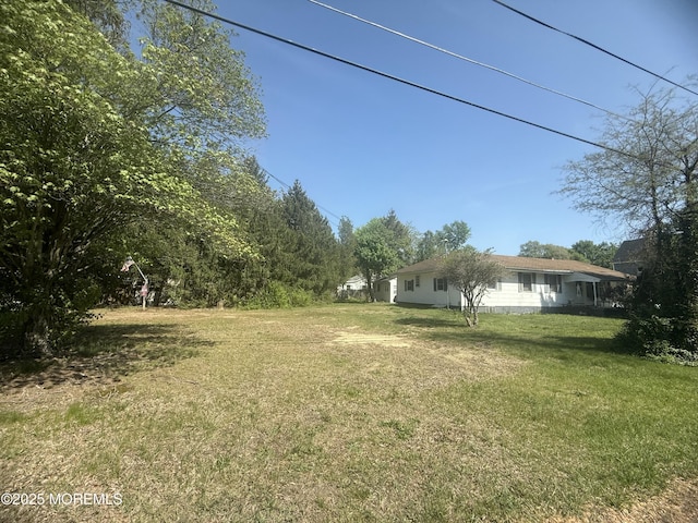 view of yard