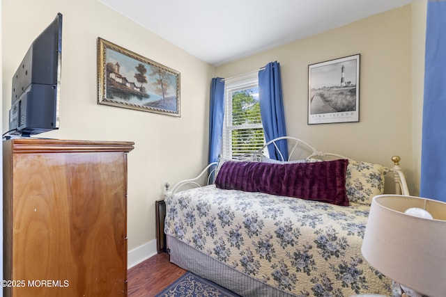 39-43 Twilight Ave, Keansburg, NJ 07734 - bedroom featuring baseboards and wood finished floors