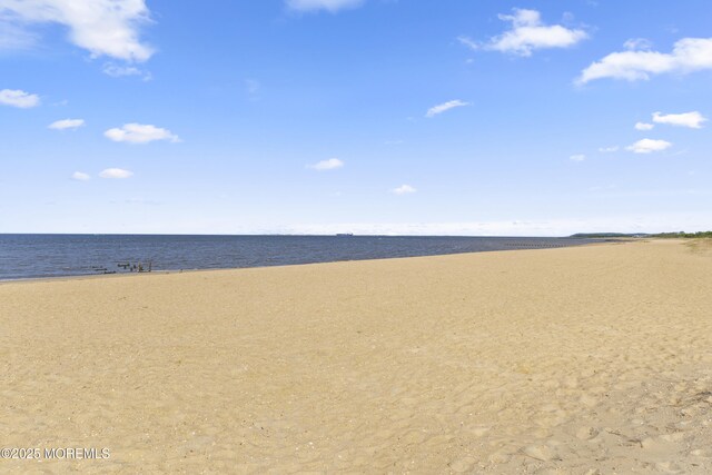 39-43 Twilight Ave, Keansburg, NJ 07734 - property view of water featuring a beach view