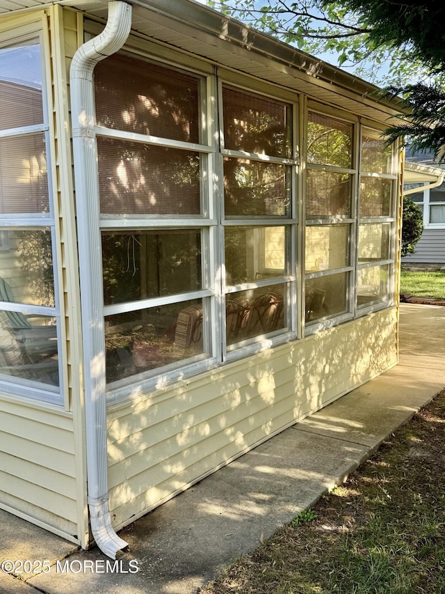 view of property exterior