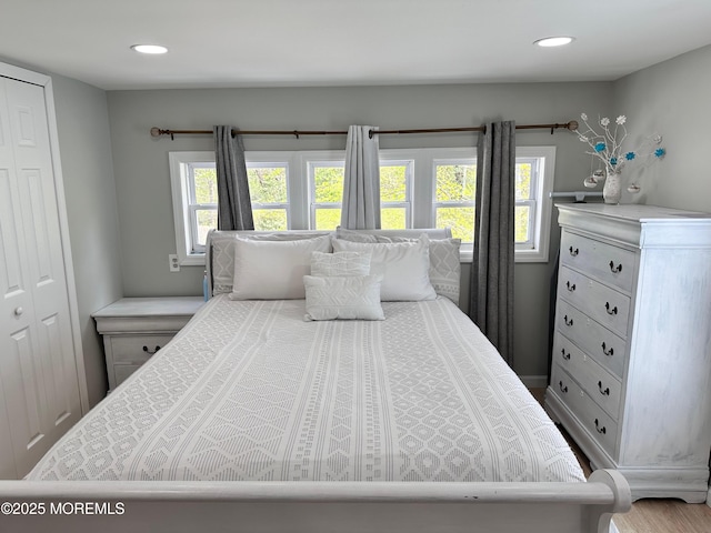 7 Misty Ln, Jackson, NJ 08527 - bedroom with multiple windows, recessed lighting, and wood finished floors