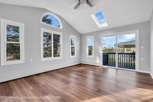 8 Venezia St, Toms River, NJ 08757 - interior space with a skylight and baseboard heating