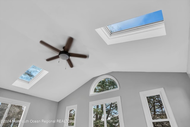 8 Venezia St, Toms River, NJ 08757 - room details with a skylight and ceiling fan