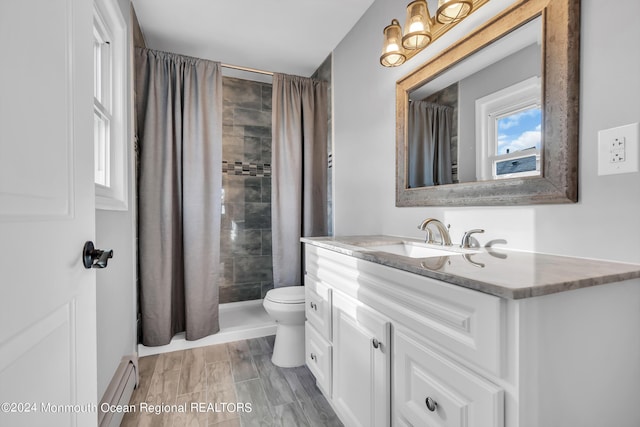 8 Venezia St, Toms River, NJ 08757 - full bathroom with vanity, toilet, and tiled shower