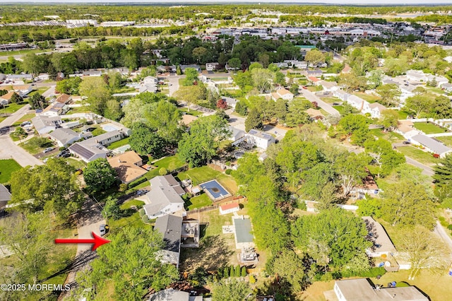 443 Lafayette Dr, Brick, NJ 08723 - aerial perspective of suburban area