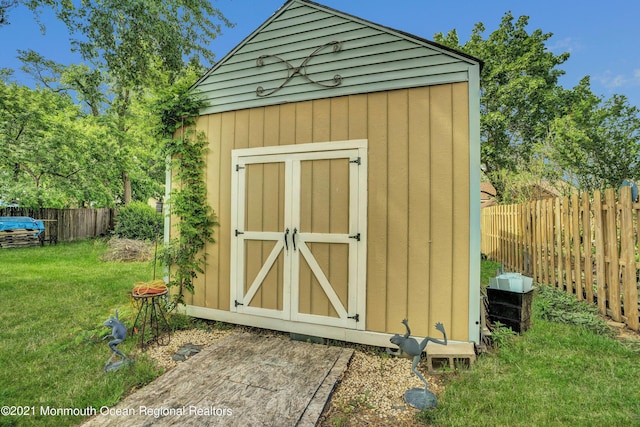 607 Willow St, Lakehurst, NJ 08733 - view of shed