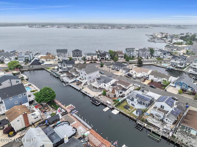 40 Anchorage Dr, Toms River, NJ 08753 - aerial perspective of suburban area with a nearby body of water