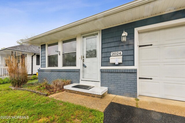 2024 Mount Carmel Blvd, Toms River, NJ 08753 - doorway to property with brick siding