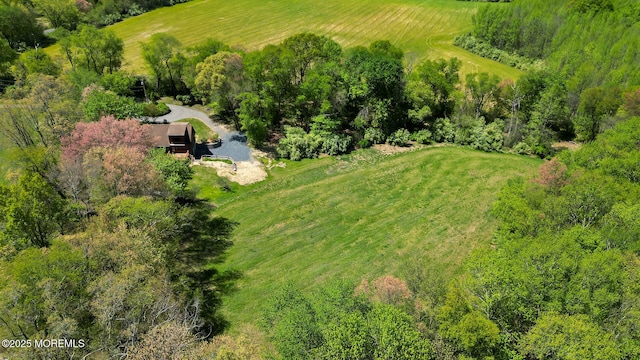 156 Baird Rd, Millstone, NJ 08535 - birds eye view of property with a rural view