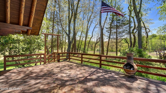 156 Baird Rd, Millstone, NJ 08535 - view of deck