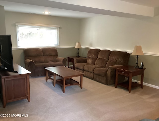 83 Campbell Ct, Freehold, NJ 07728 - living room featuring light colored carpet