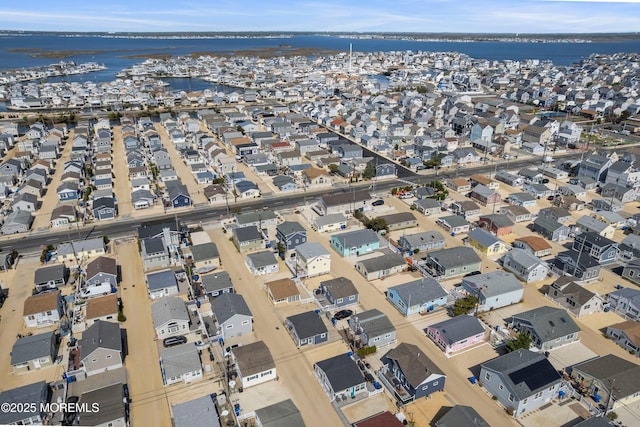 28 E Marlin Way, Lavallette, NJ 08735 - bird's eye view featuring a residential view and a water view