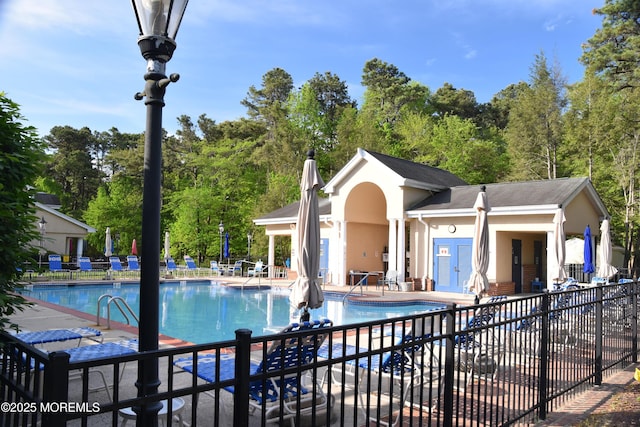 126 Cardigan Ct, Manchester, NJ 08759 - community pool featuring a patio area