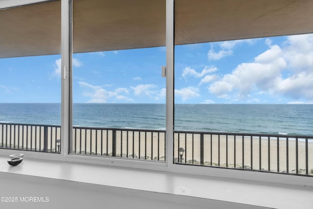 55 Ocean Ave Unit 3L, Monmouth Beach, NJ 07750 - water view featuring local beach