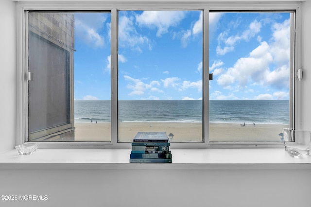 55 Ocean Ave Unit 3L, Monmouth Beach, NJ 07750 - water view with local beach