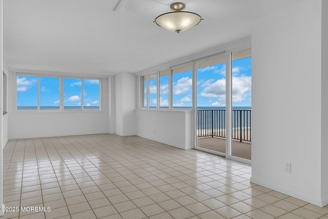 55 Ocean Ave Unit 3L, Monmouth Beach, NJ 07750 - empty room featuring light tile patterned floors