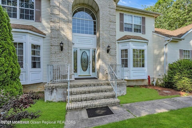 3688 Ridgeway Rd, Manchester, NJ 08759 - doorway to property with a yard