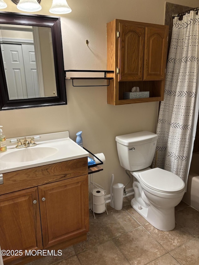 68D Yorktowne Pkwy, Whiting, NJ 08759 - full bathroom with vanity, toilet, and baseboards
