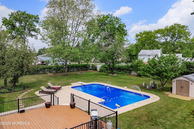 2 Nassau Pl, Middletown, NJ 07748 - view of swimming pool with a deck and a patio