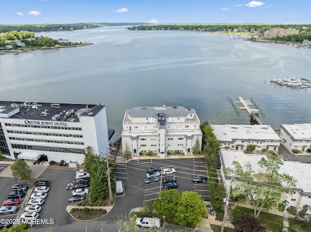 138 Bodman Pl Unit 5, Red Bank, NJ 07701 - bird's eye view of a nearby body of water