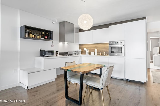 138 Bodman Pl Unit 5, Red Bank, NJ 07701 - dining space with wood finished floors