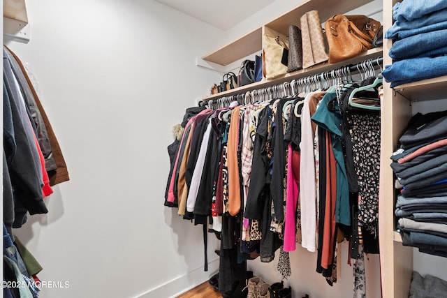 131 Locust St, Tuckerton, NJ 08087 - spacious closet with wood finished floors