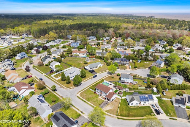 131 Locust St, Tuckerton, NJ 08087 - drone / aerial view featuring a residential view and a view of trees