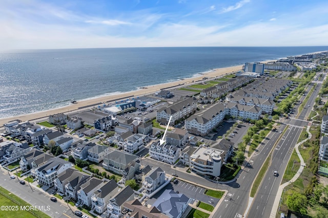 78 Ocean Ter, Long Branch, NJ 07740 - aerial view of property's location with unending shoreline