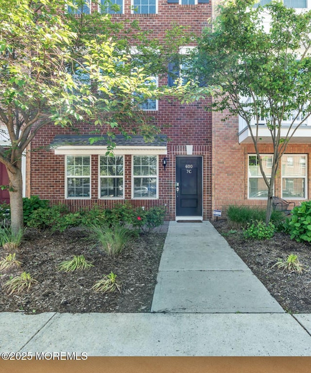 600 Grand Ave Unit 7C, Asbury Park, NJ 07712 - property entrance featuring brick siding