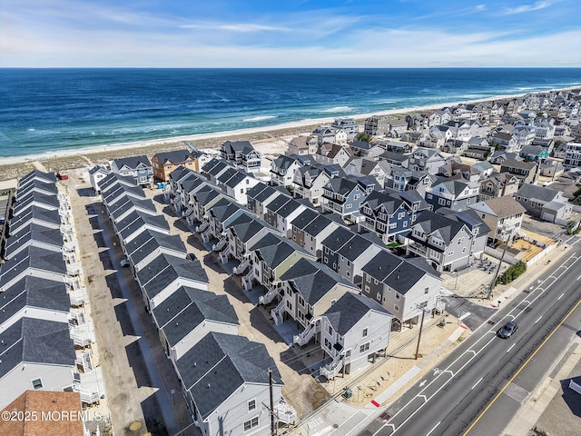 6 Shell Rd, Mantoloking, NJ 08738 - bird's eye view of waterfront with a beach