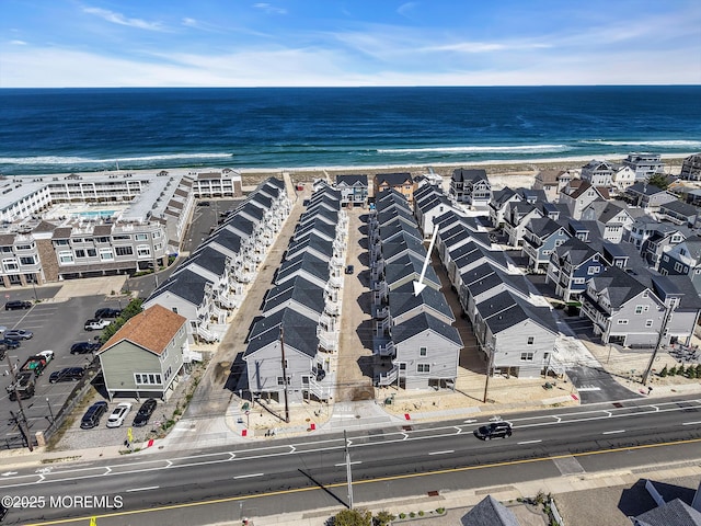 6 Shell Rd, Mantoloking, NJ 08738 - aerial view of waterfront with a beach