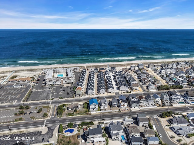 6 Shell Rd, Mantoloking, NJ 08738 - aerial overview of property's location with unending shoreline and nearby suburban area