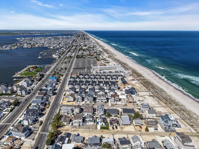 6 Shell Rd, Mantoloking, NJ 08738 - aerial view of property's location with extended coastline and nearby suburban area