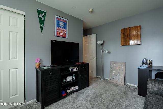 204 Stormy Rd, Manahawkin, NJ 08050 - living area with light colored carpet and baseboards
